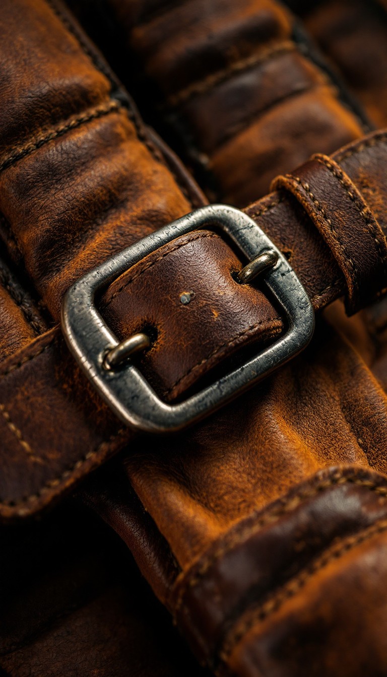 Free Weathered Leather Buckle Image - Leather, Buckle, Brown | Download ...