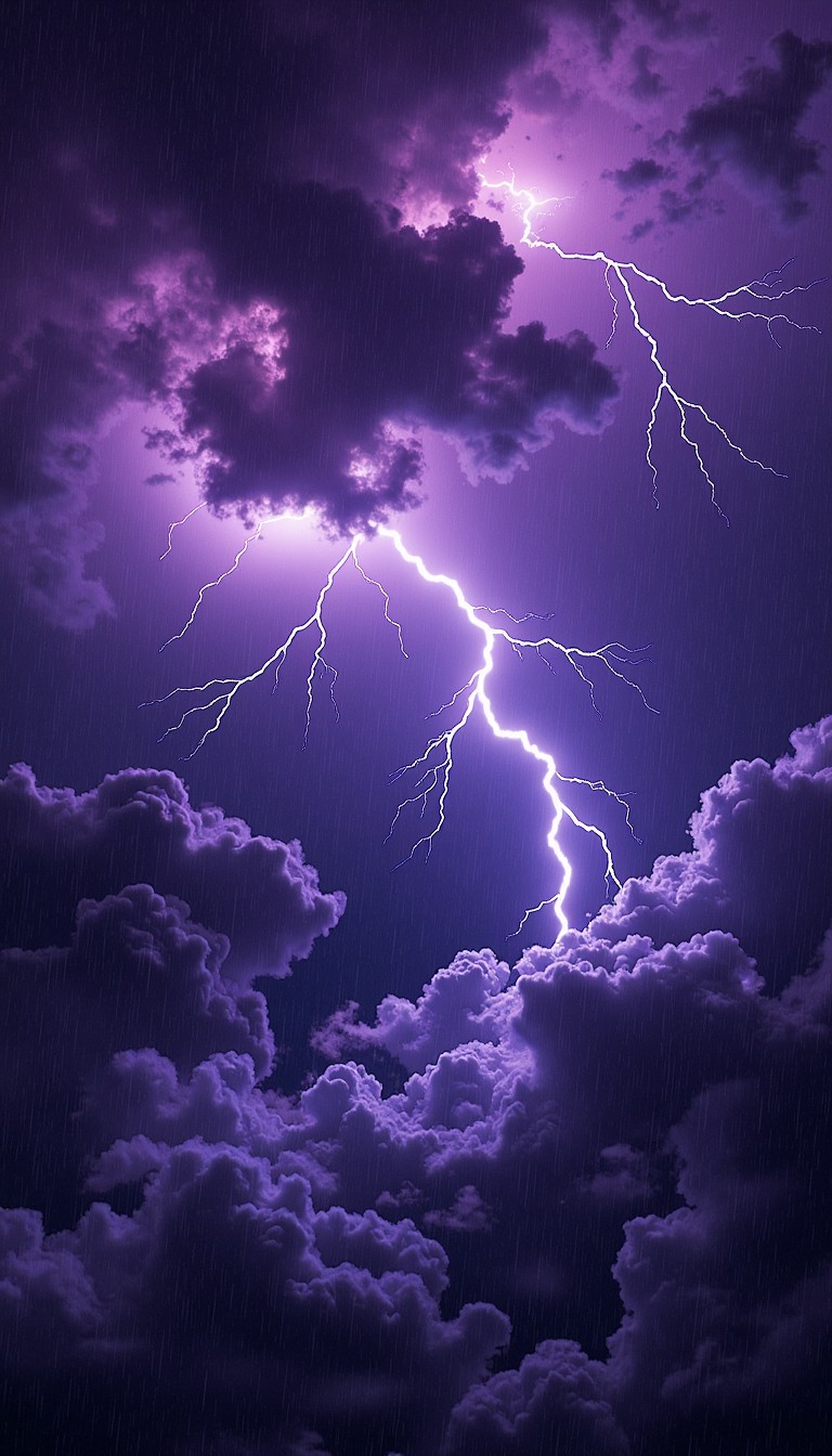 Free Purple Lightning Storm Image - Lightning, Storm, Purple | Download ...