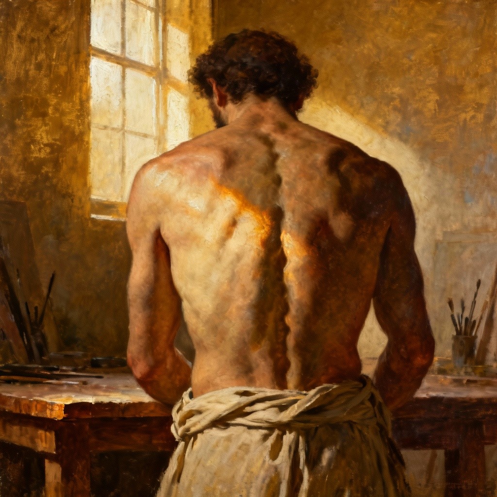 Free Classical Male Study Photo - Painting, Man, Male | Download at ...