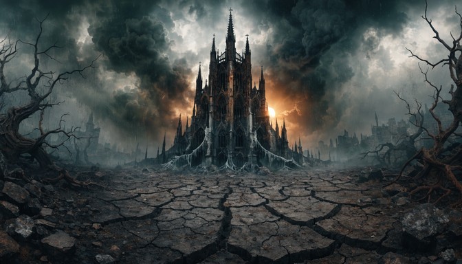 Free Gothic Apocalyptic Rebirth Image - Gothic, Cathedral, Apocalyptic ...