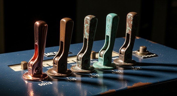 Free Vintage Copper Levers Photo - Copper, Vintage, Industrial ... - Vintage Lever Bronze Lighting