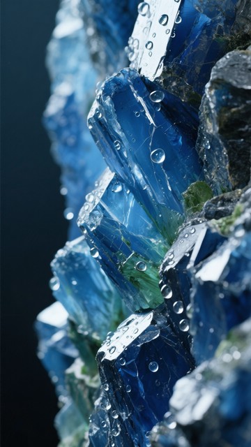 Free Glistening Blue Crystal Image - Crystal, Blue, Glistening ...