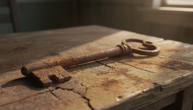 Free Forgotten Rusty Key Image - Key, Rust, Vintage | Download at StockCake