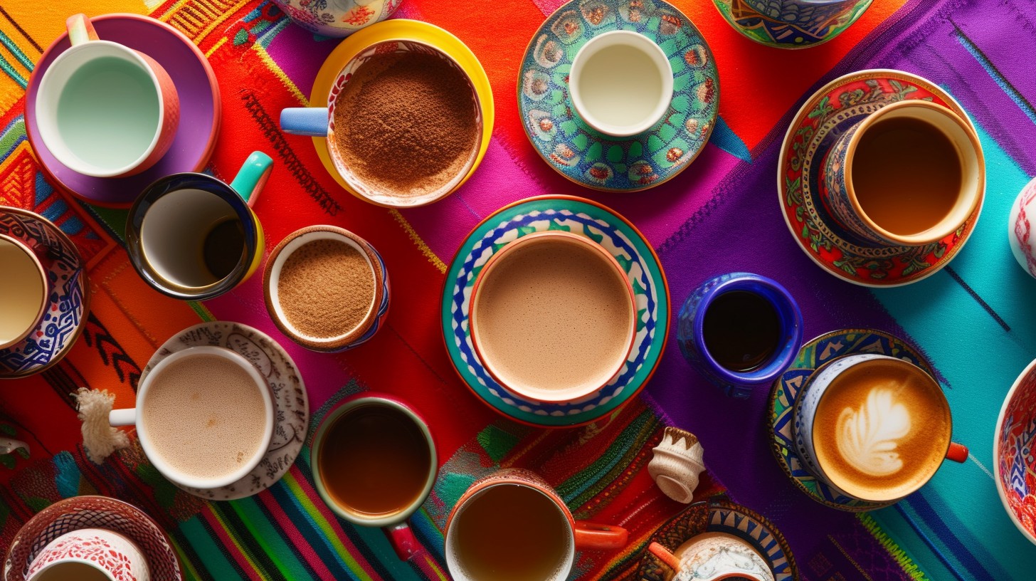 Free Colorful Coffee Collection Image - Coffee, Tea, Cups | Download at ...