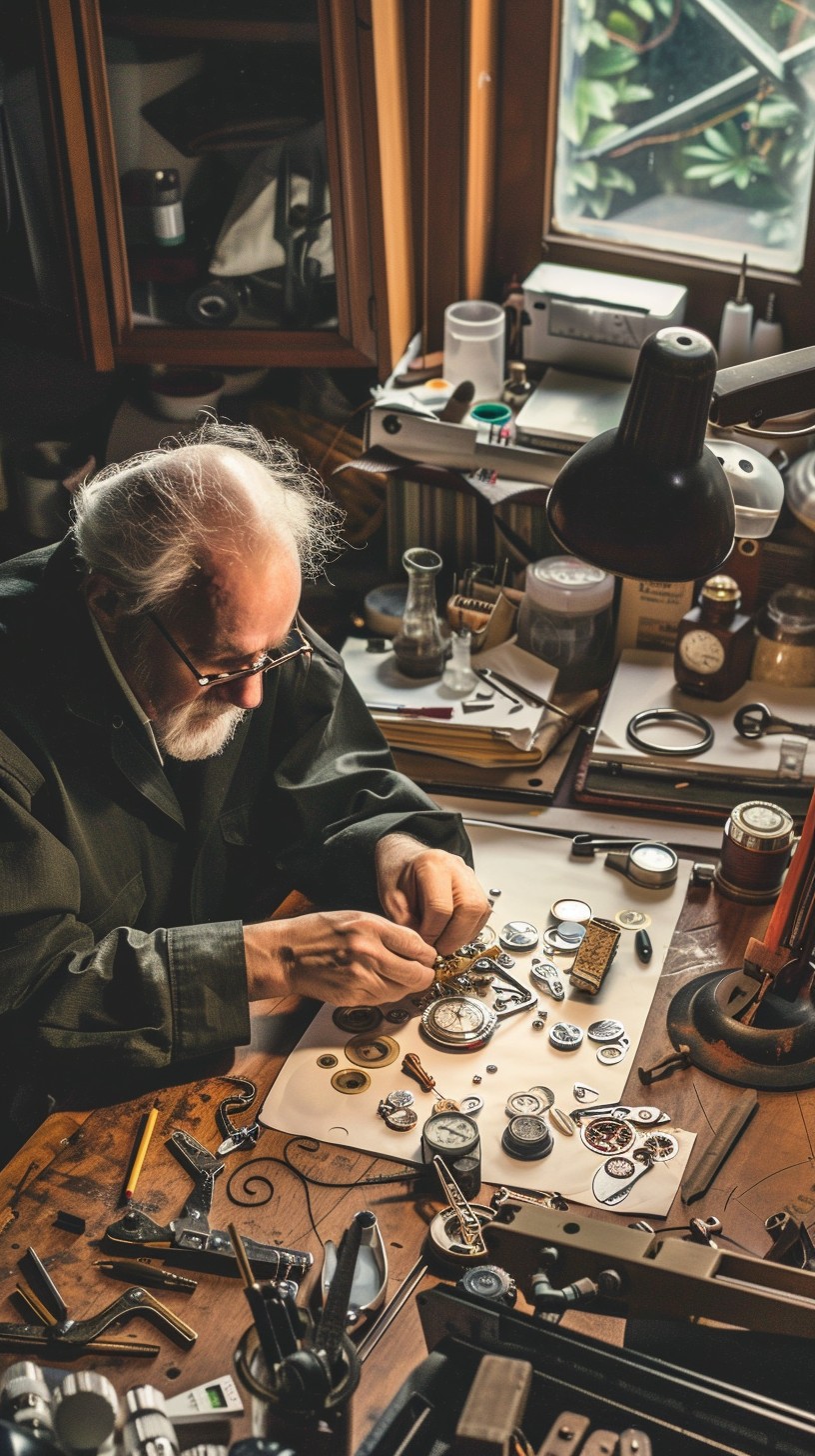 Free Watchmaker at Work Photo - Watchmaker, Watch, Repair | Download at ...