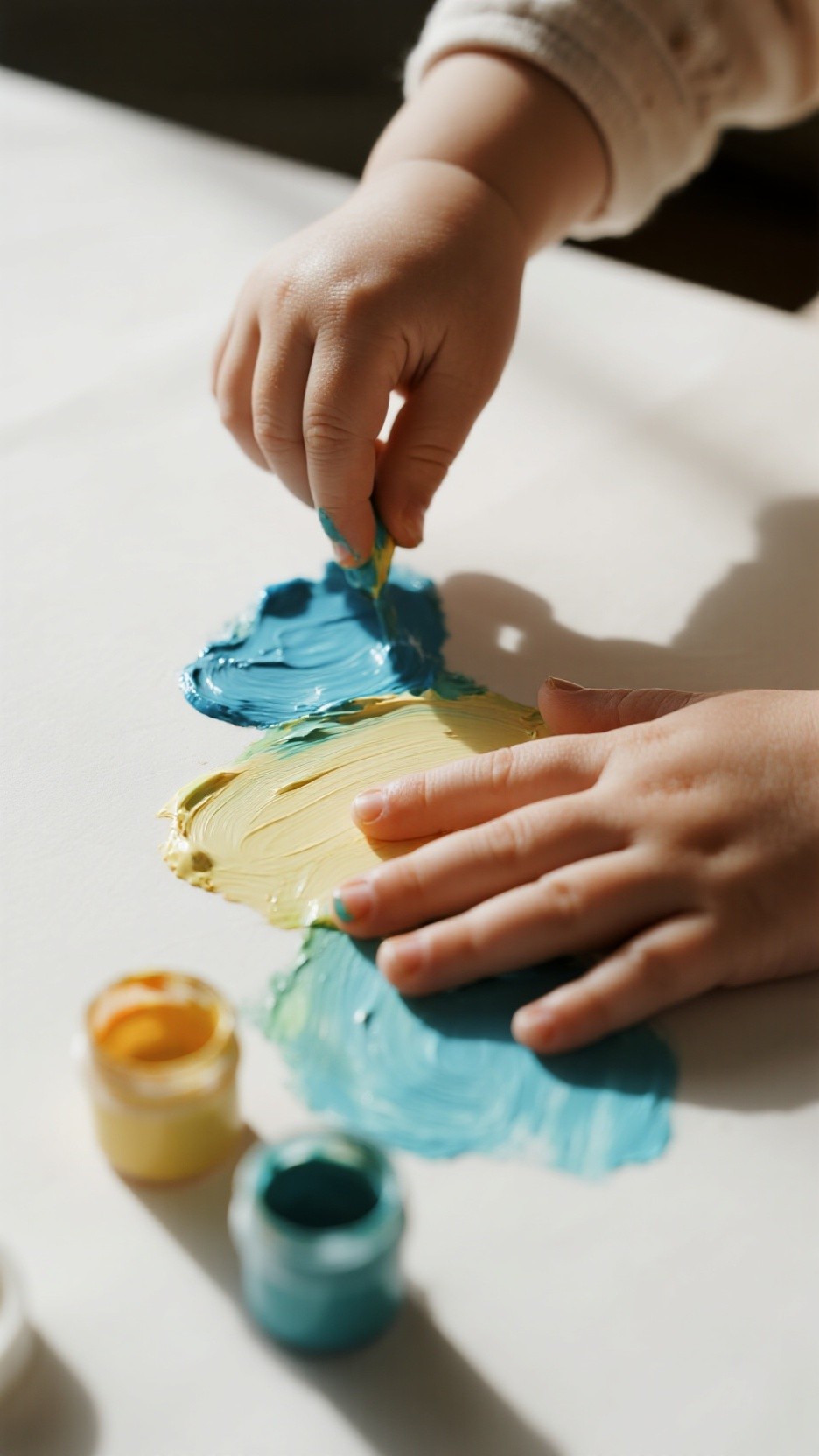 Free Colorful finger painting Image - Art, Painting, Fingers | Download ...