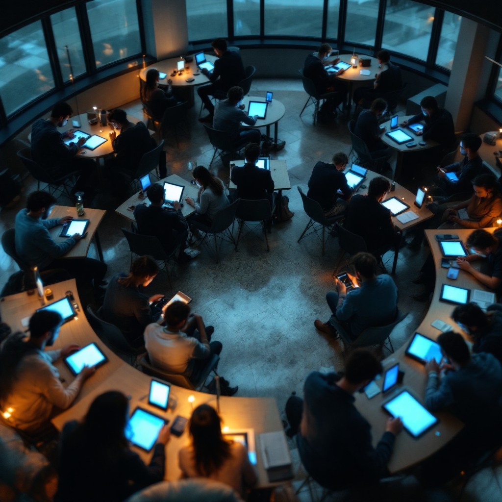 Free Digital Life Circle Image - Digital, Circular, Workplace ...
