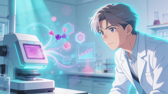 Free Anime Science Discovery Image - Anime, Manga, Scientist | Download ...