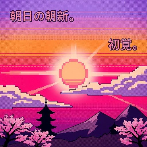 Free Pixel Sunrise Dreams Image - Sunrise, Sunset, Pixel | Download at ...