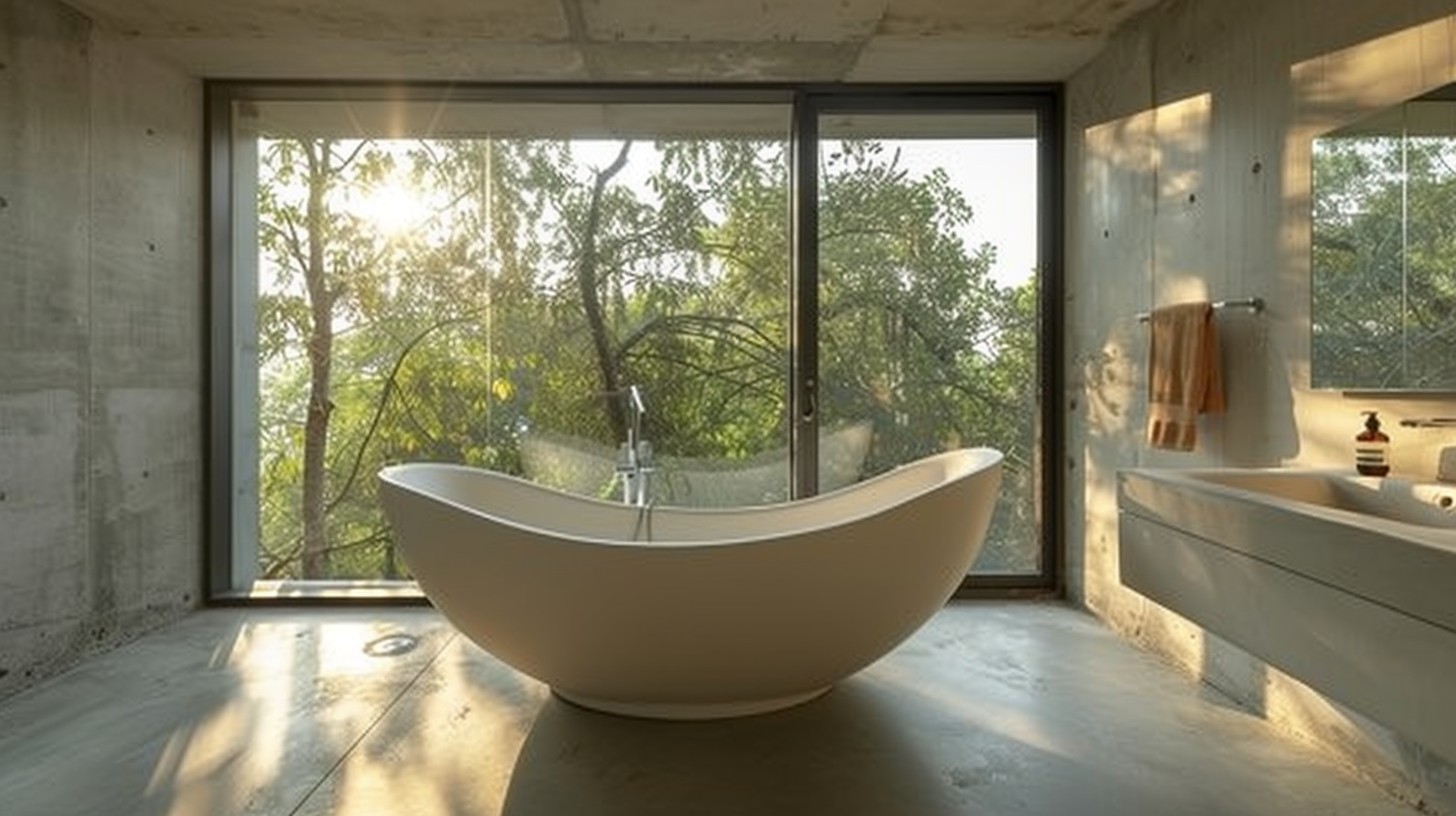 Free Serene Bath Setup Image - Bathroom, Serene, Modern | Download at ...