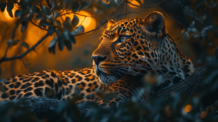 Free Majestic Leopard Gaze Image | Download at StockCake