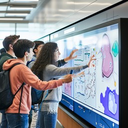 Free Interactive Learning Session Image - Students, Interactive ...