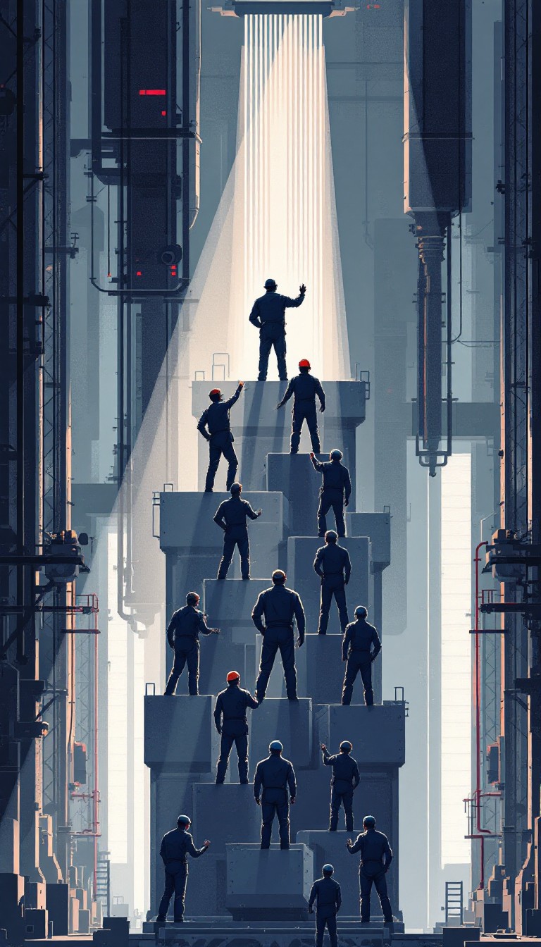 Workers Rising Free Workers Rising Together Image - Industrial, Workers, Climbing ...
