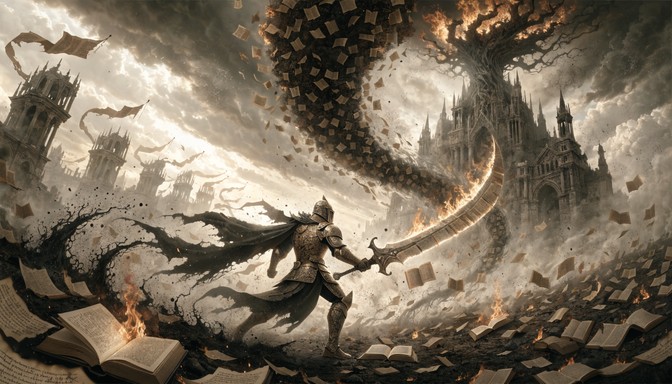 Free Knowledge Battles Darkness Image - Fantasy, Warrior, Knight ...