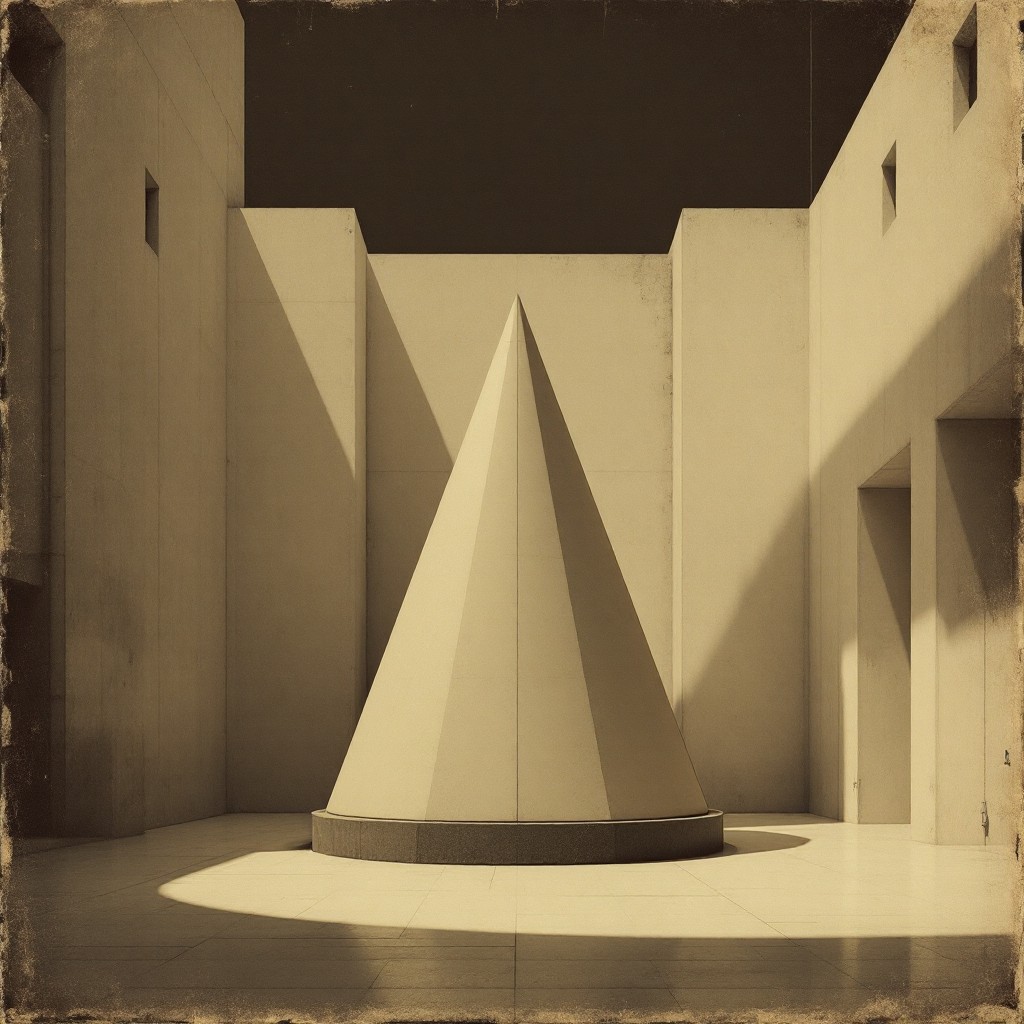Conical Shadow Free Geometric Shadow Play Image - Geometric, Cone, Minimal | Download ...