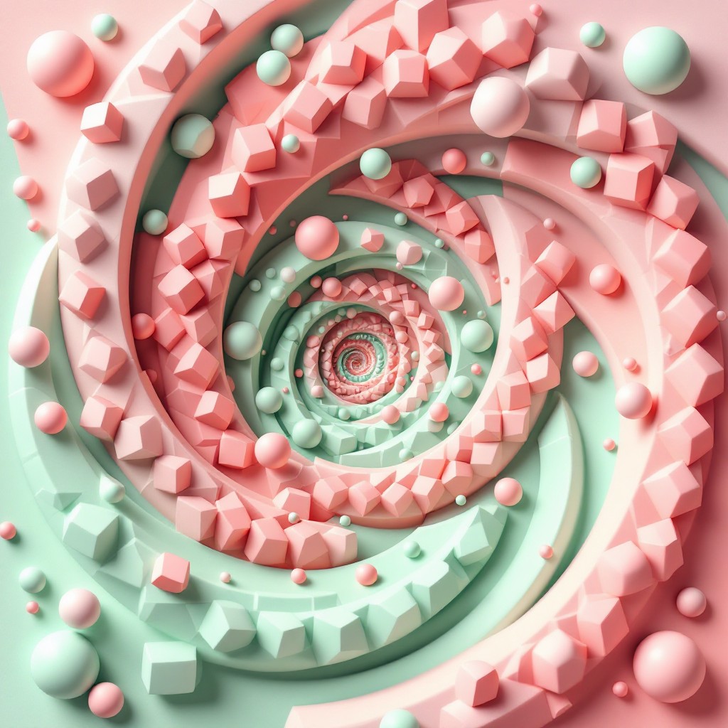 Free Pastel Spiral Dance Image - Spiral, Geometric, Minimal | Download ...