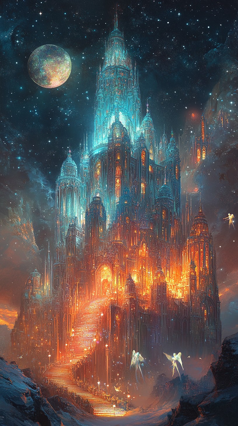 Free Mystical glowing castle Image - Mystical, Glowing, Castle ...