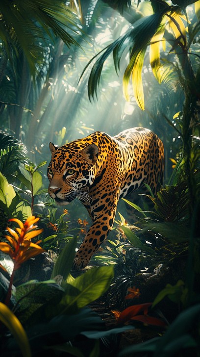 Free Jungle Leopard Stalking Image - Jungle, Leopard, Foliage ...