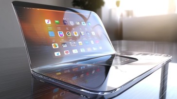 Free Futuristic flexible tablet Image - Technology, Futuristic, Tablet ...