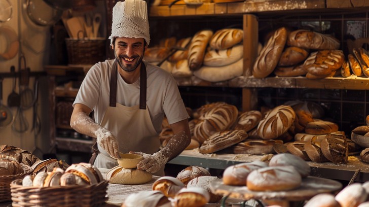 Free Baker at Work Image - Baker, Bakery, Dough | Download at StockCake