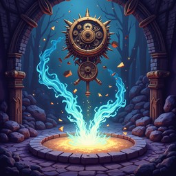 Clockwork Runes Free Arcane Clock Repair Image - Clockwork, Magical, Gears | Download ...