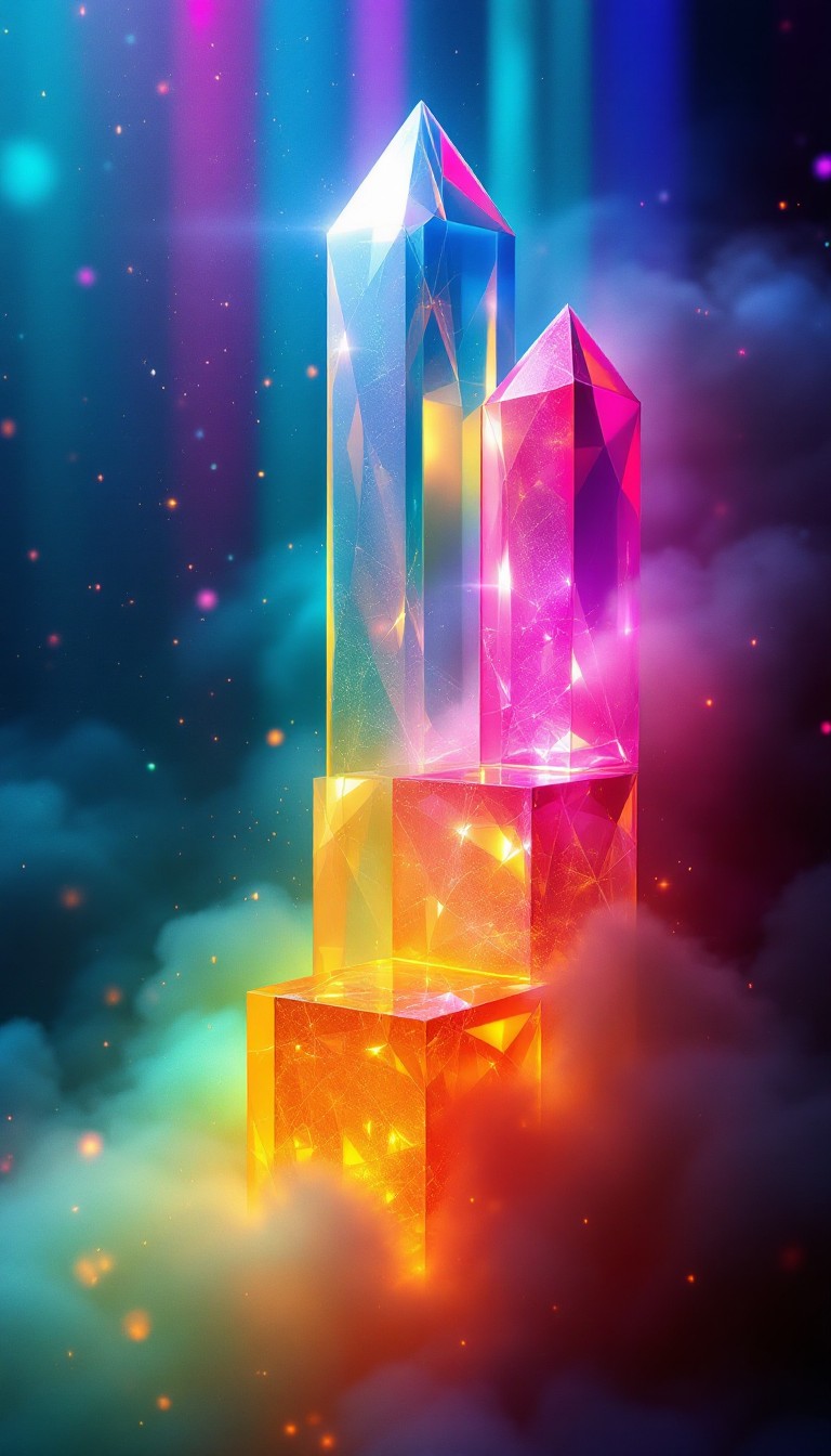 Free Crystal Tech Vision Image - Crystal, Geometric, Technology ...