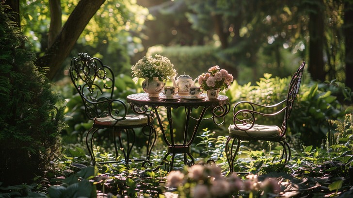 Free Enchanted Garden Tea Image - Garden, Tea, Sunlight | Download at ...