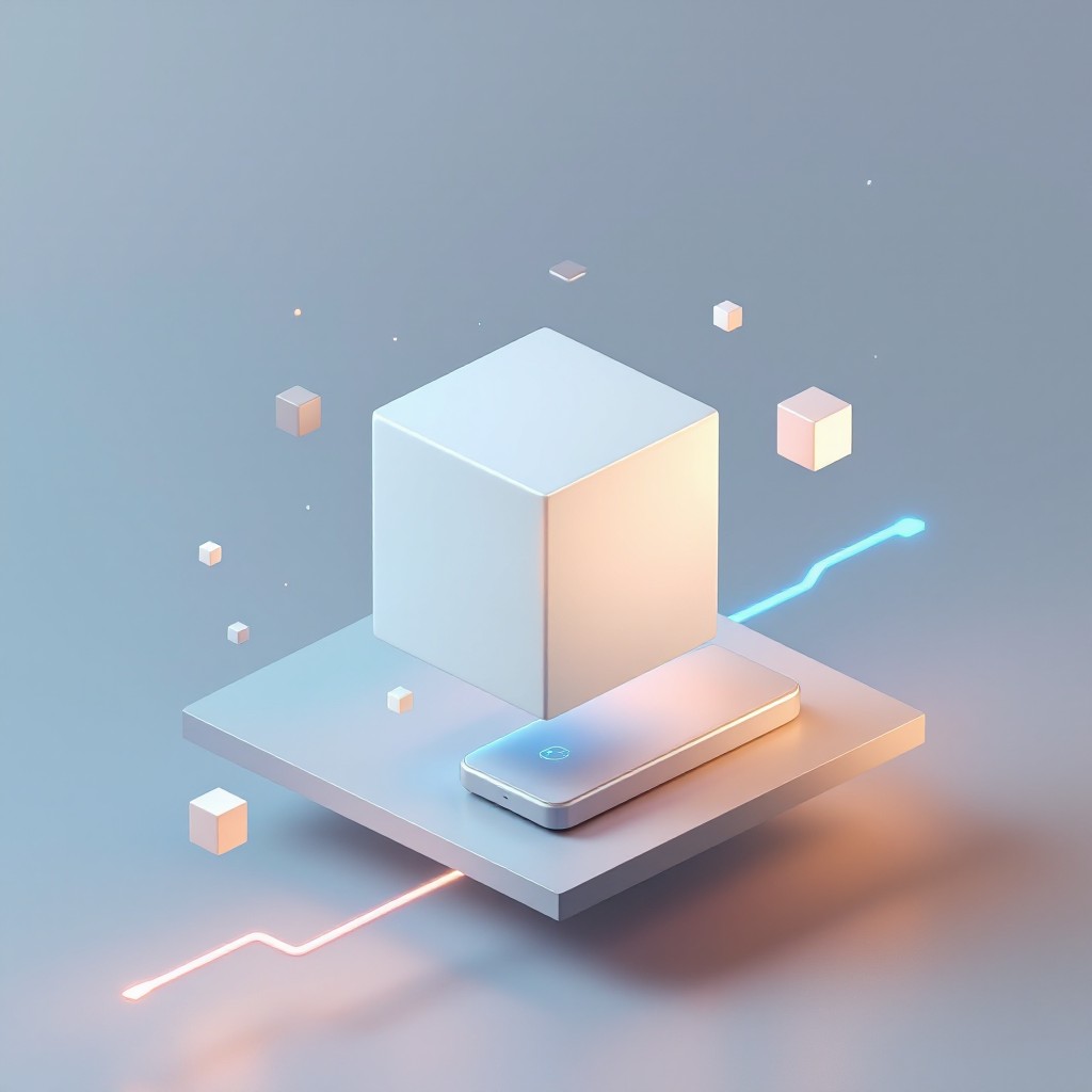 Free Digital Connection Visualized Image - Server, Client, Cube ...
