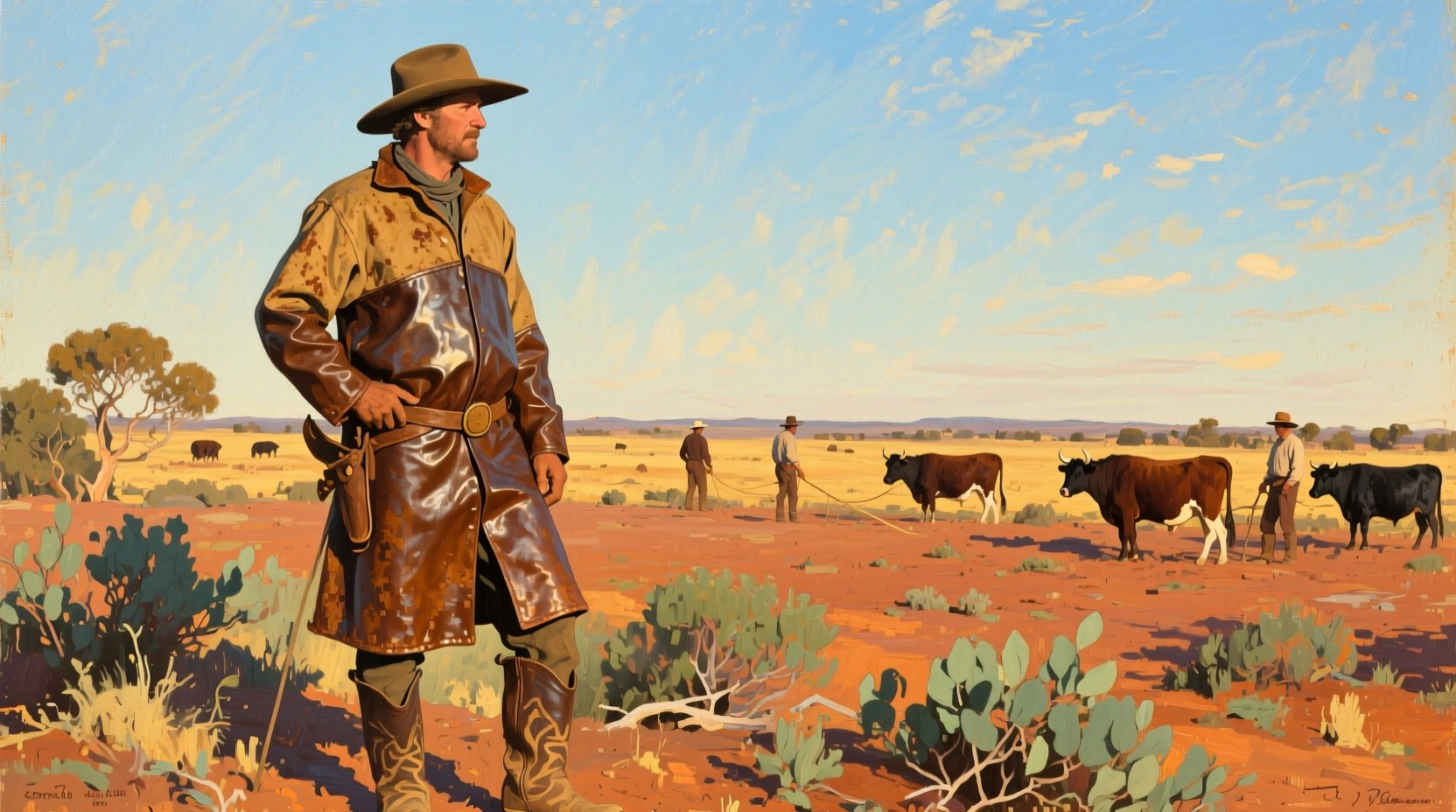 Outback Cattle Free Rugged Outback Drovers Image - Outback, Cattle, Australia ...