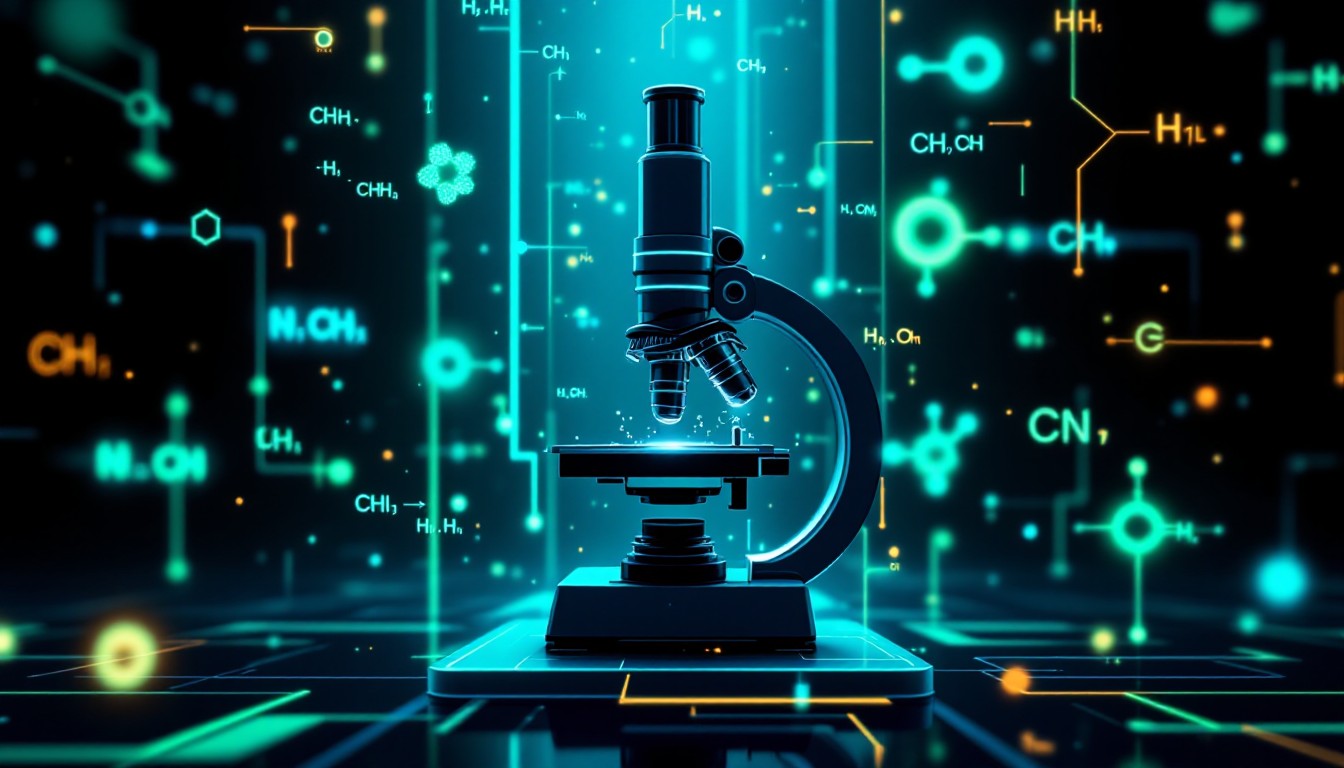 Free Digital Science Evolution Image - Microscope, Cyberpunk ...