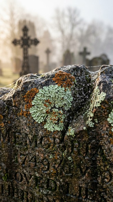 Free Forgotten Stone Sentinels Image - Cemetery, Gravestones ...