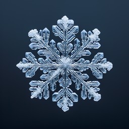 Free Intricate Snowflake Design Image - Snowflake, Symmetry, Intricate ...