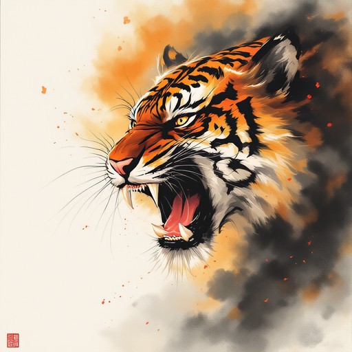 Free Fierce Tiger Roar Image | Download at StockCake