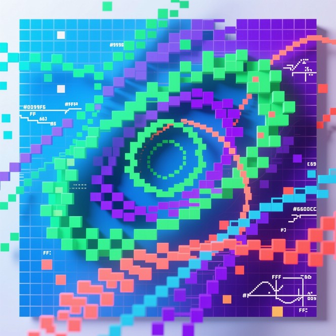 Free Structured Digital Tapestry Image - Geometric, Abstract, Pattern ...
