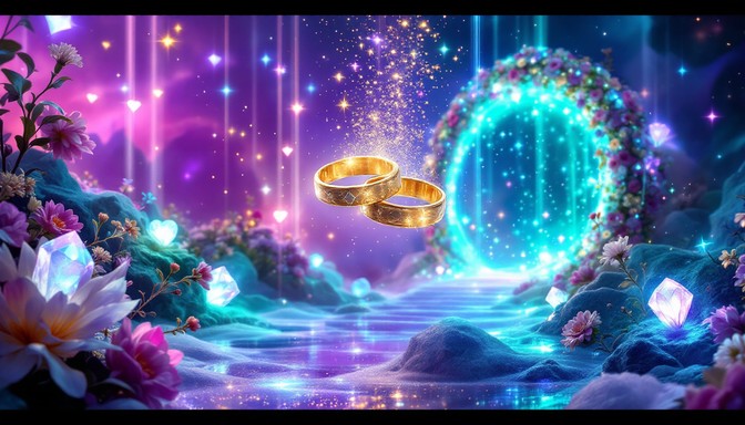 Two Magic Wedding Rings Free Magical Wedding Rings Image - Wedding, Rings, Magical | Download ...