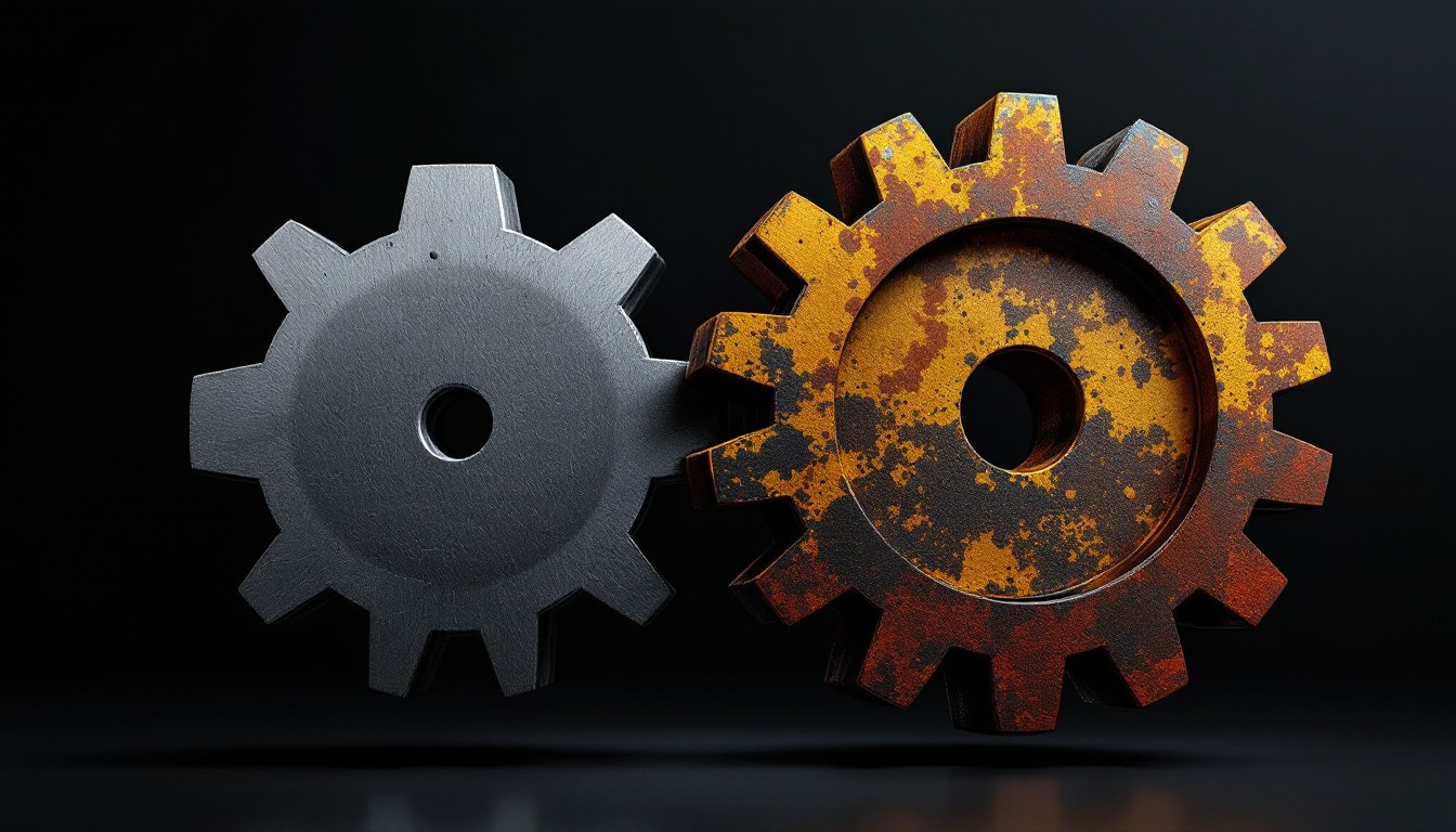 Free Time Transforms Metal Image - Gear, Rust, Transformation ...