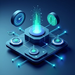 Free Futuristic Data Hub Image - Dashboard, Isometric, 3d | Download at ...