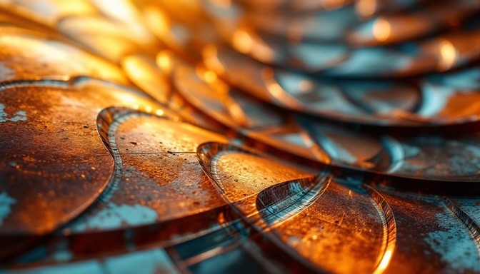 Free Copper Curves Dance Image - Copper, Patina, Abstract | Download at ...