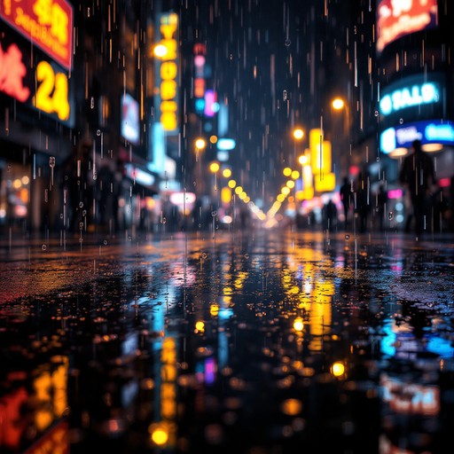 Free Rainy city night Image - Rain, City, Night | Download at StockCake