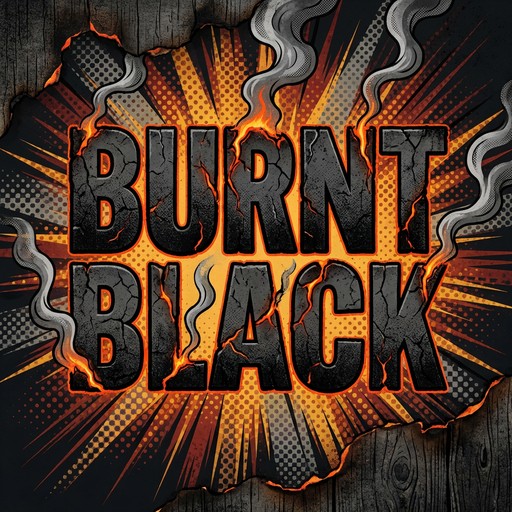Free Fiery Text Explosion Image - Typography, Burnt, Black | Download ...