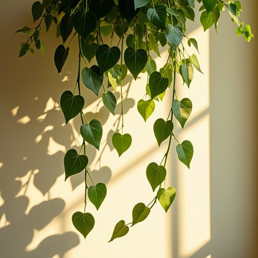 Free Sunlit Pothos Shadows Image | Download at StockCake