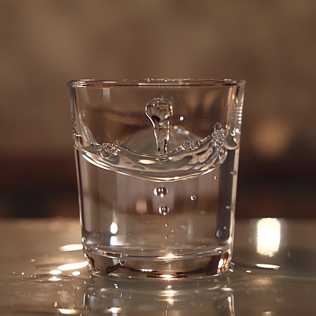 Splashed Glass Free Splash in Glass Image - Water, Splash, Glass | Download at StockCake