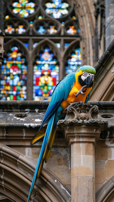 Free Tropical Cathedral Visitor Image - Macaw, Parrot, Bird | Download ...