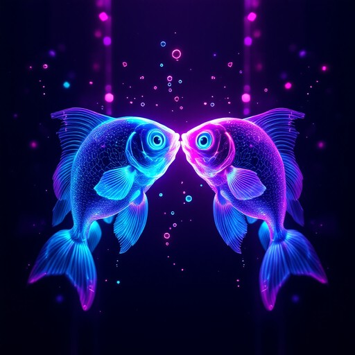 Neons The Fish Free Neon Fish Swimming Image - Cyberpunk, Neon, Fish | Download at ...