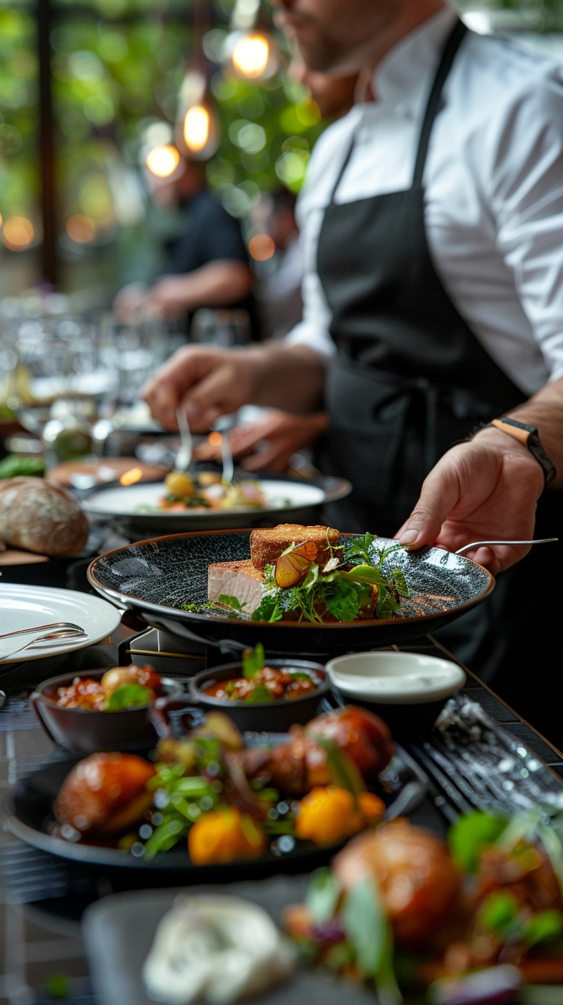 Free Chef Serving Food Image - Chef, Plating, Cuisine | Download at ...