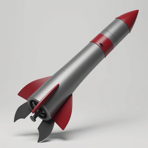 Free Sleek Metallic Rocket Image | Download at StockCake