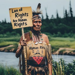 Free Indigenous Rights Advocacy Image - Indigenous, Activist, Solemn ...