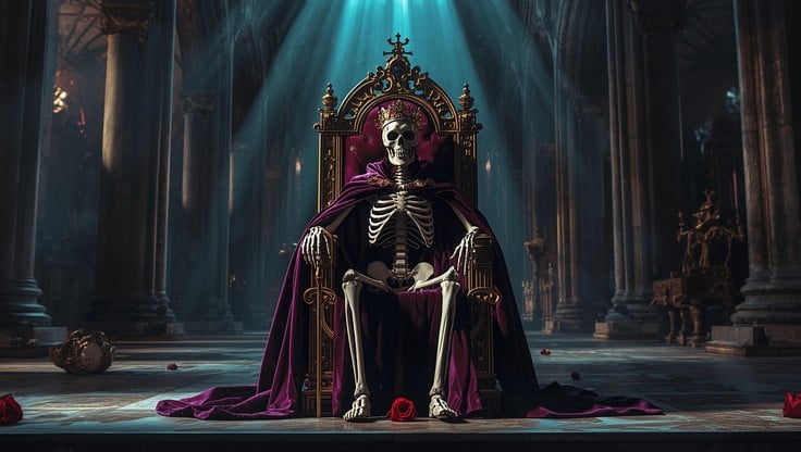 Free Undead King Reigns Image - Skeleton, King, Throne | Download at ...