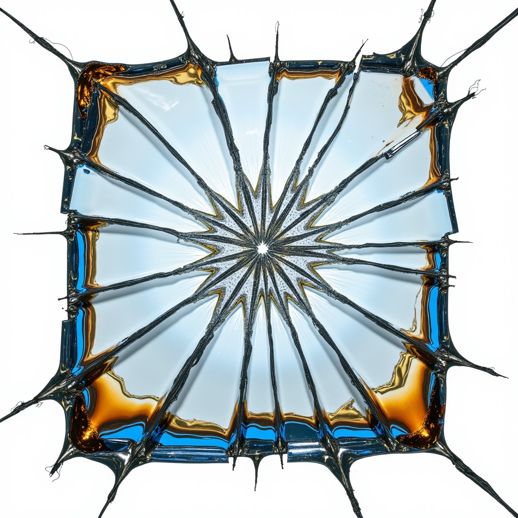 Free Fractured Glass Starburst Image - Shattered, Glass, Fracture ...