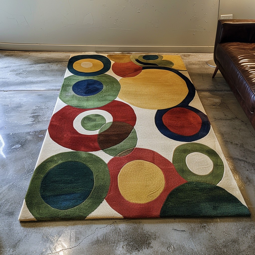 Free Colorful Circular Rug Photo - Rug, Colorful, Circles | Download at ...